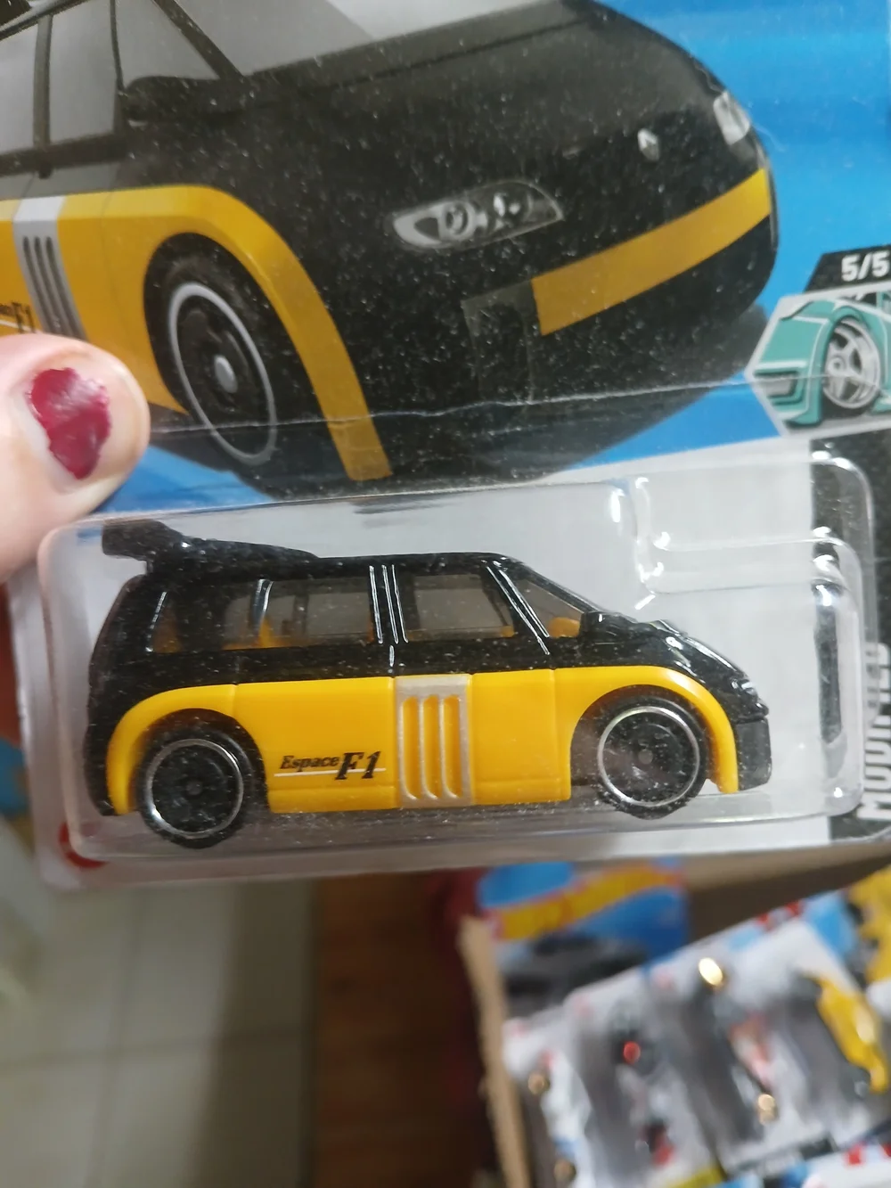 2025 Hot Wheels mainline Renault Espace F1 (Collector #172/250) from the HW Modi